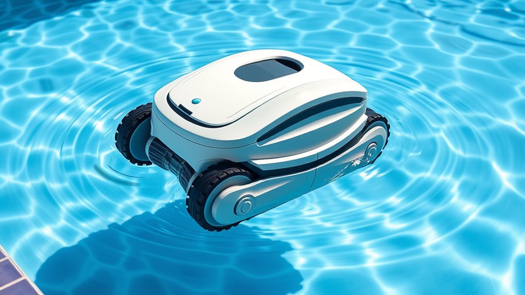 automated efficient pool cleaning