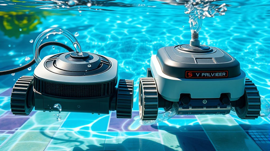 automated efficient pool cleaning
