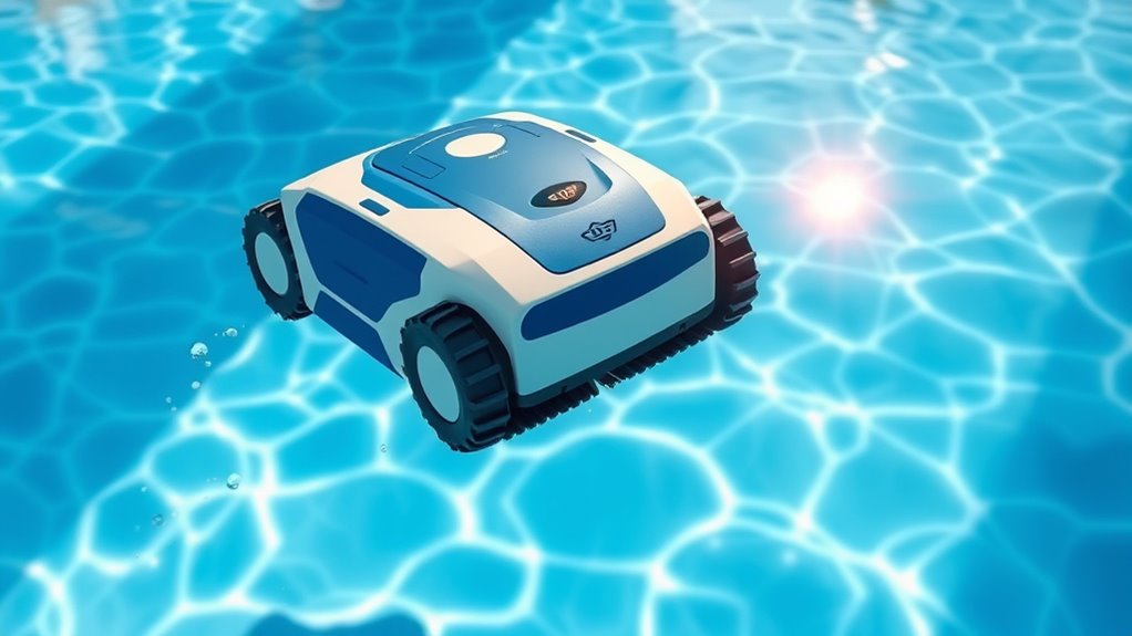 automated pool surface cleaning