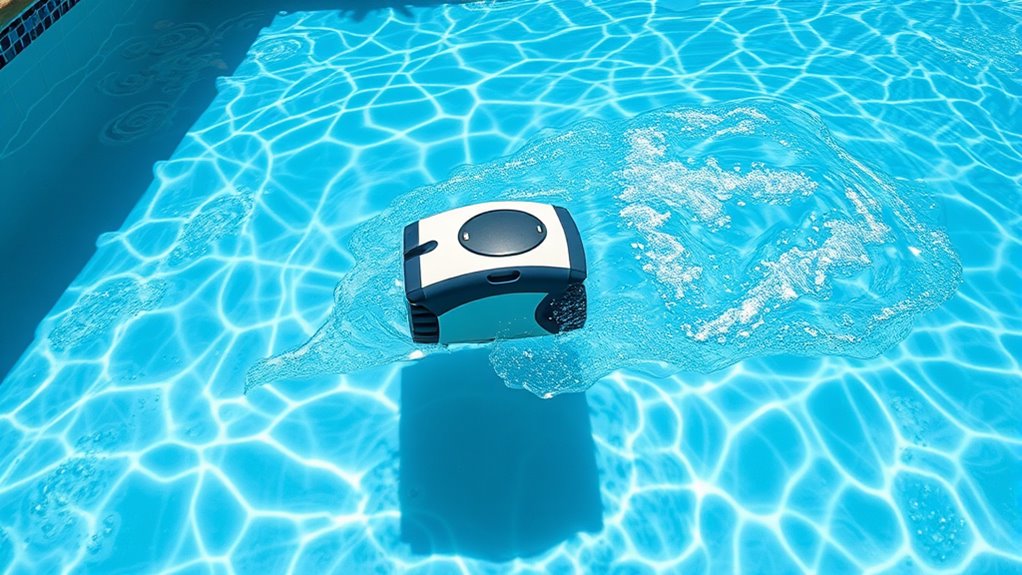 automatic cleaners improve pool clarity