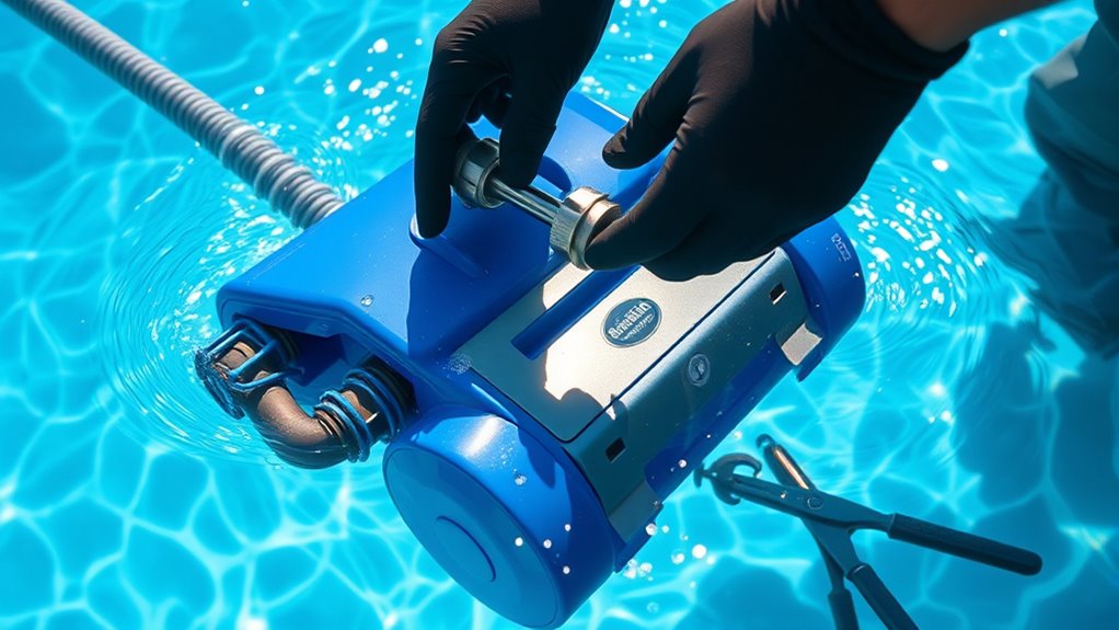 automatic pool cleaner troubleshooting