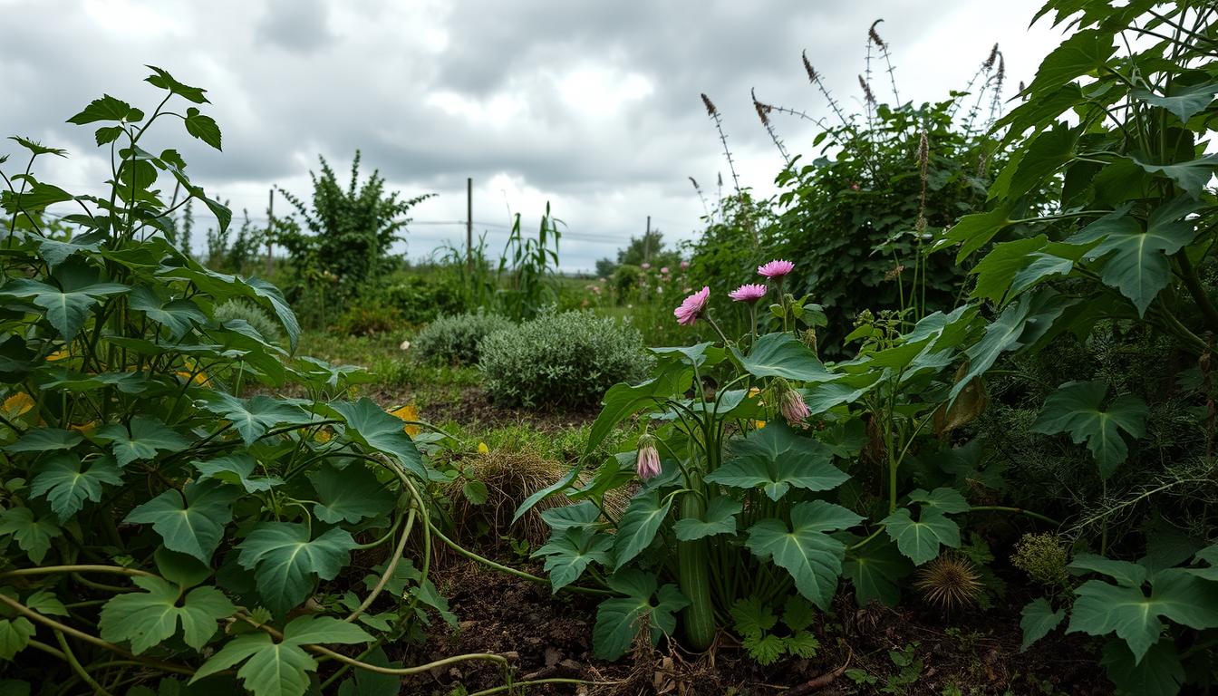 bad companion plants for cucumbers