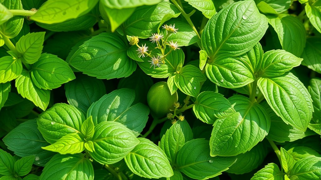 basil repels pests naturally