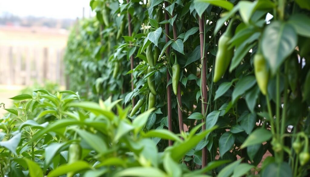 beans as nitrogen fixers for peppers