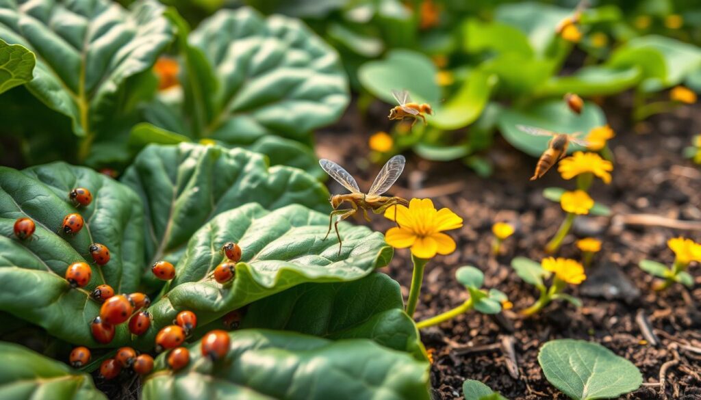 beneficial insects for collard greens
