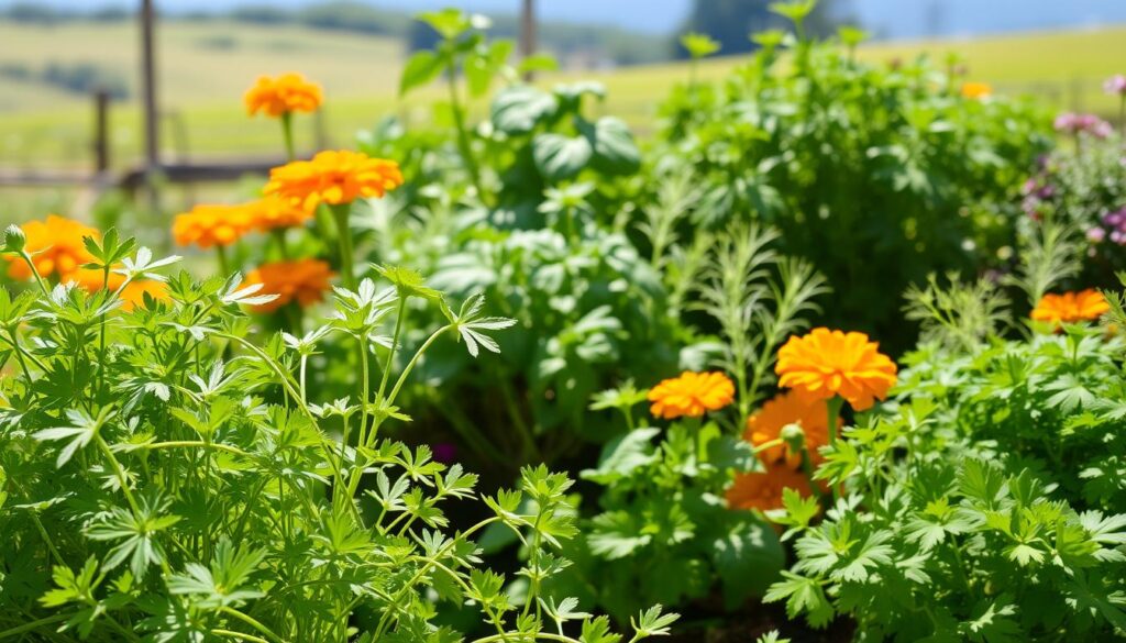 best cilantro companion plants