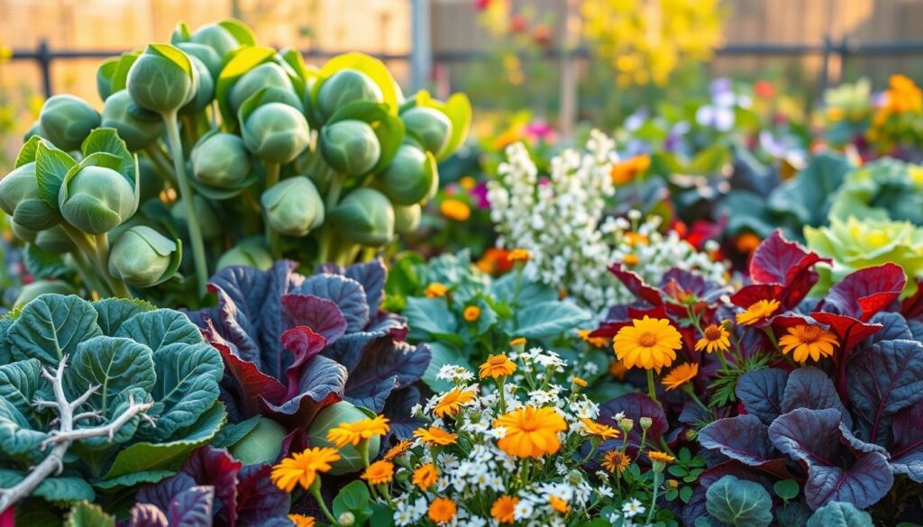 best companion plants for brussel sprouts