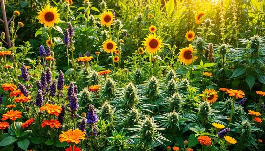 best companion plants for cannabis