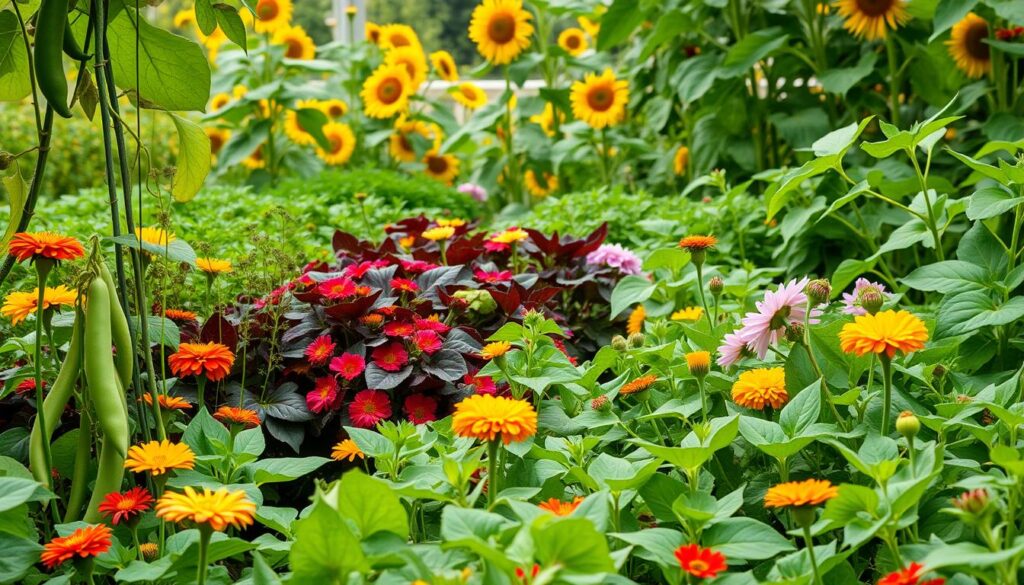 best companion plants for peas