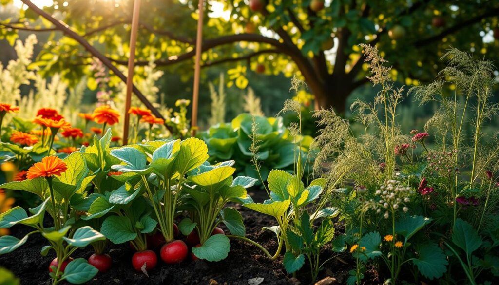 best companion plants for radishes
