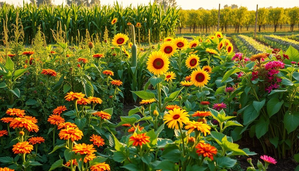 best corn companion plants