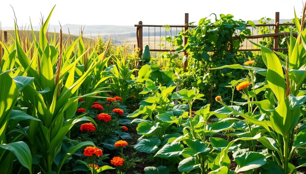 best growing conditions for corn companions