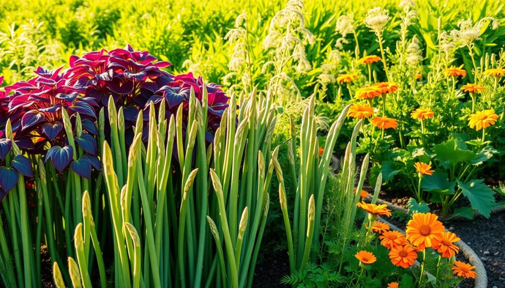 best plants to grow with asparagus