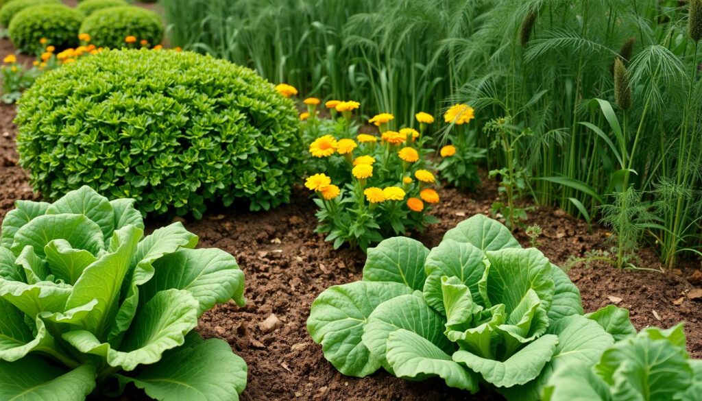 best plants to grow with potatoes