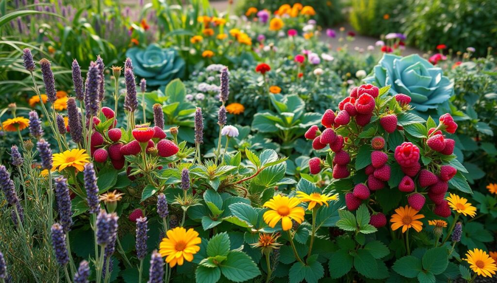 best plants to grow with raspberries