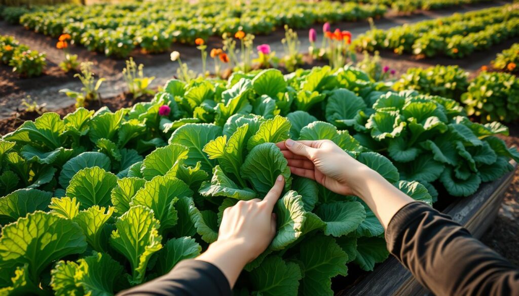 best practices for harvesting kale