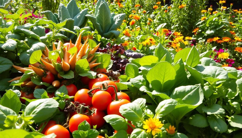 best vegetable companions for spinach