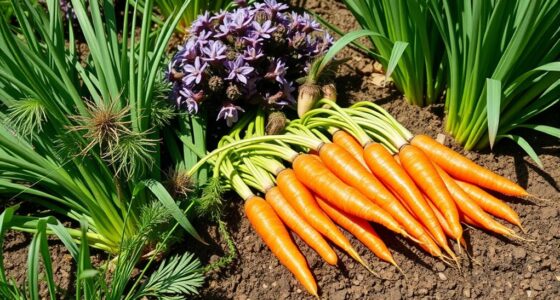 best carrot companion plants