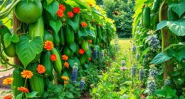 best cucumber companion plants