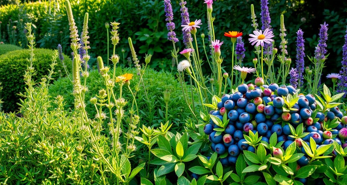blueberry companion plants