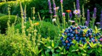 blueberry companion plants