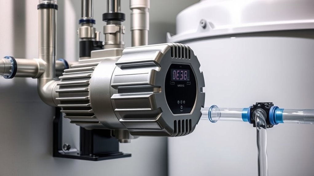 boosts water flow pressure