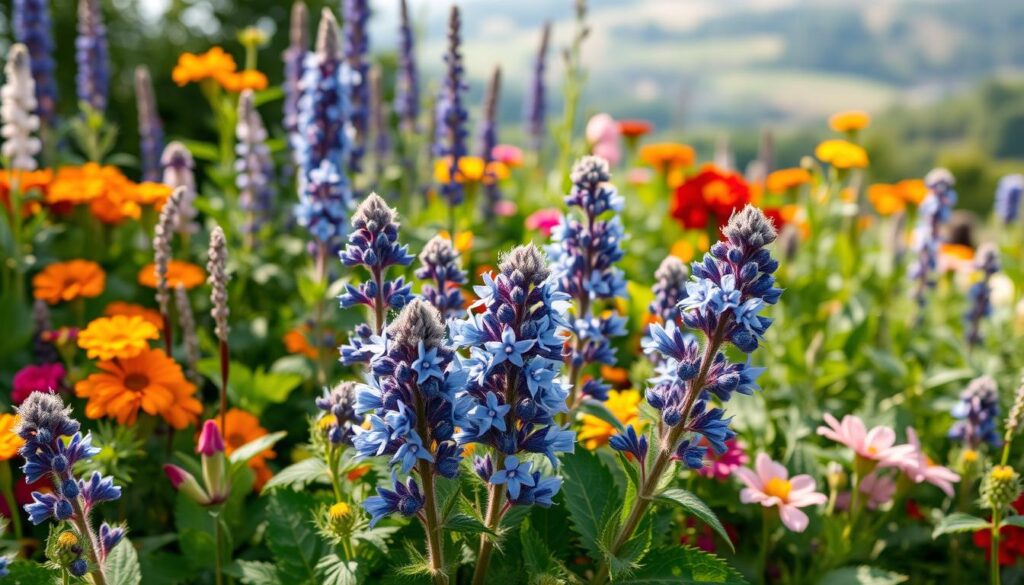 borage plant companions