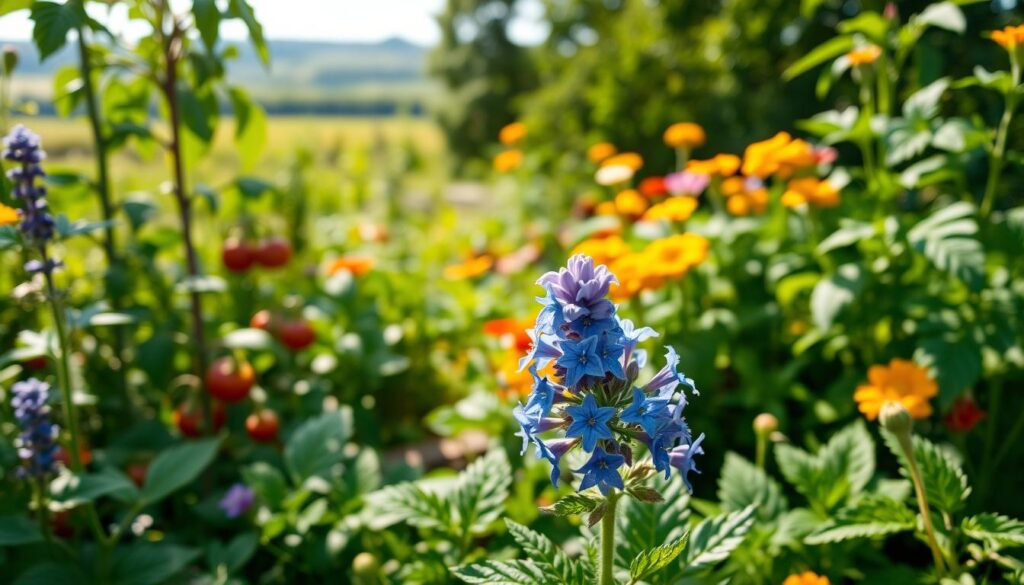 borage plant companions