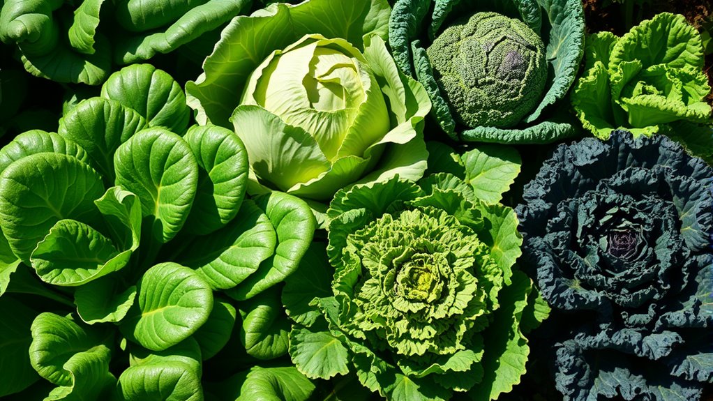 brassicas nurture spinach growth