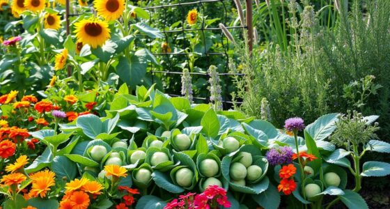 brussel sprouts companion plants