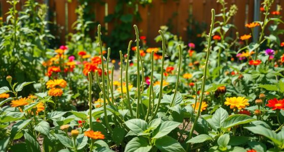 bush bean companion plants