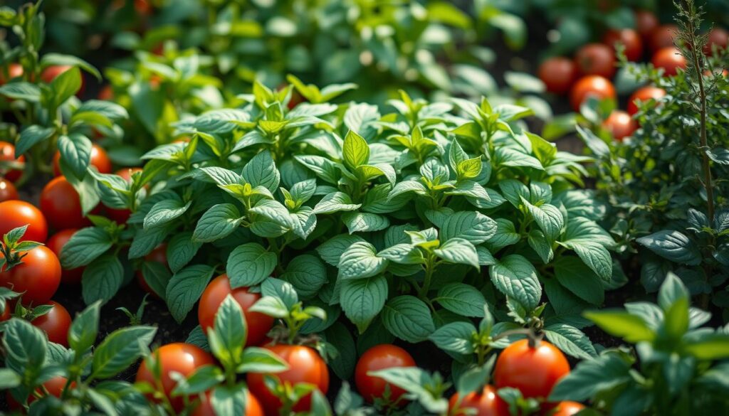 bush beans companion plants