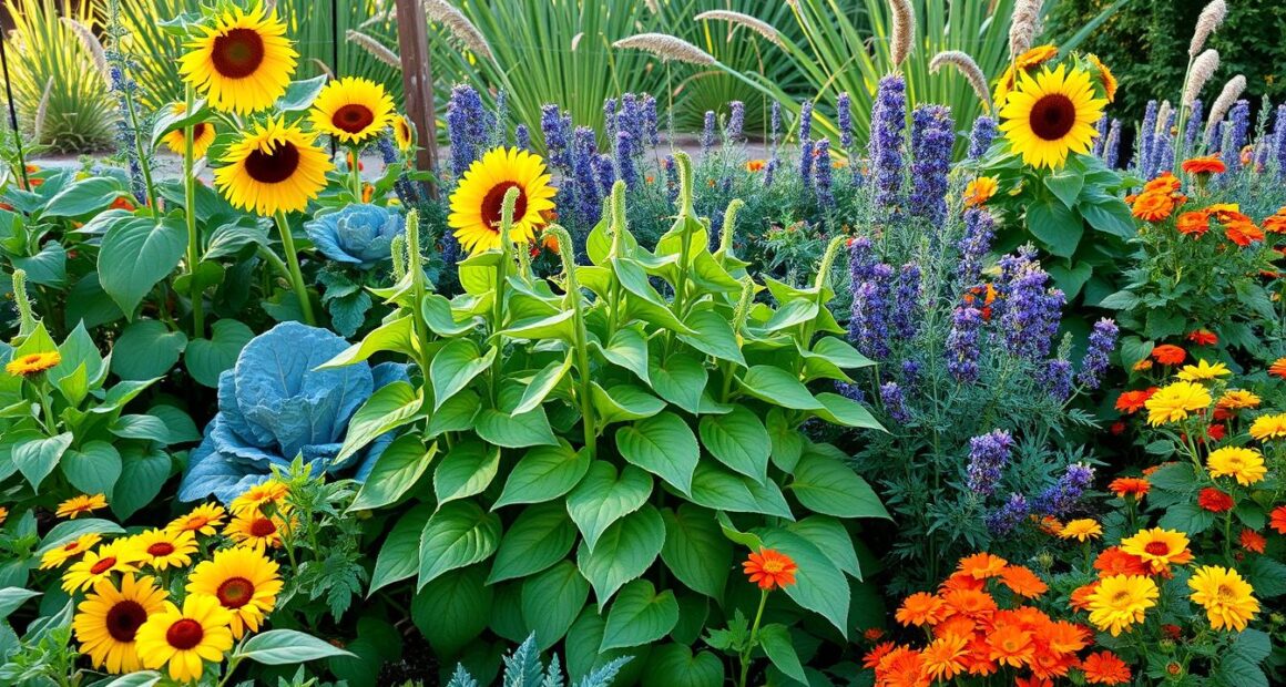 bush beans companion plants