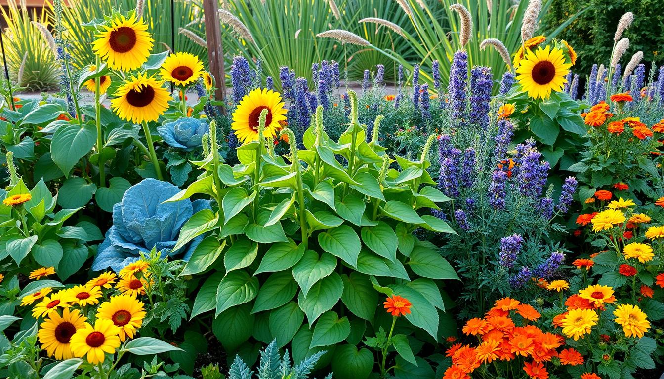 bush beans companion plants