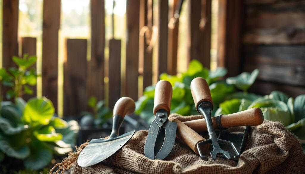 cabbage gardening tools