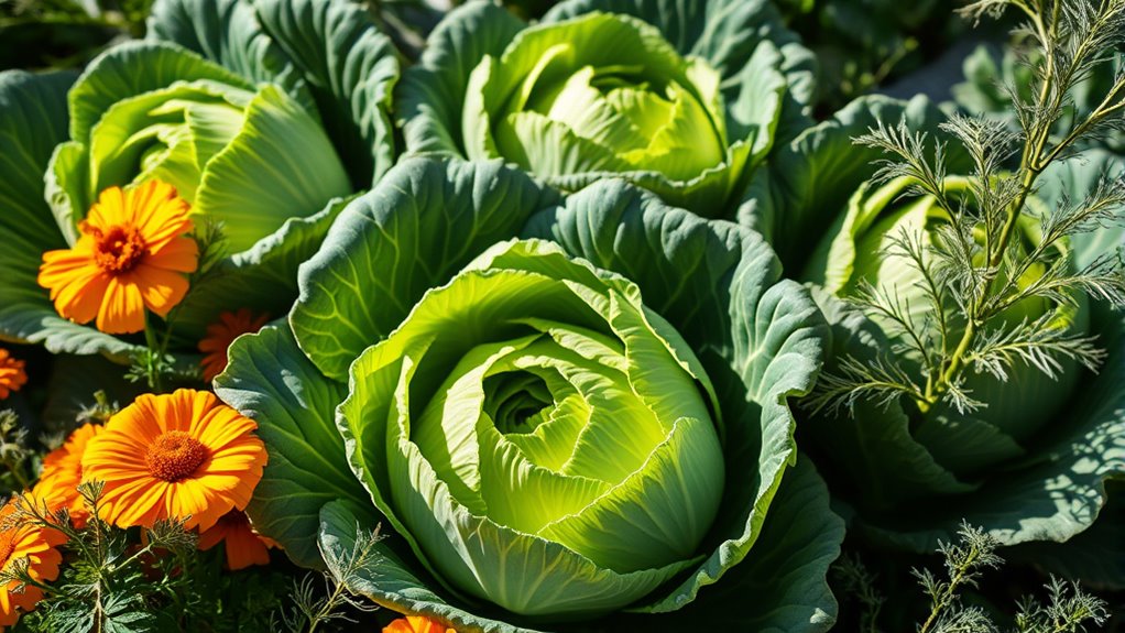 cabbage friendly companion planting