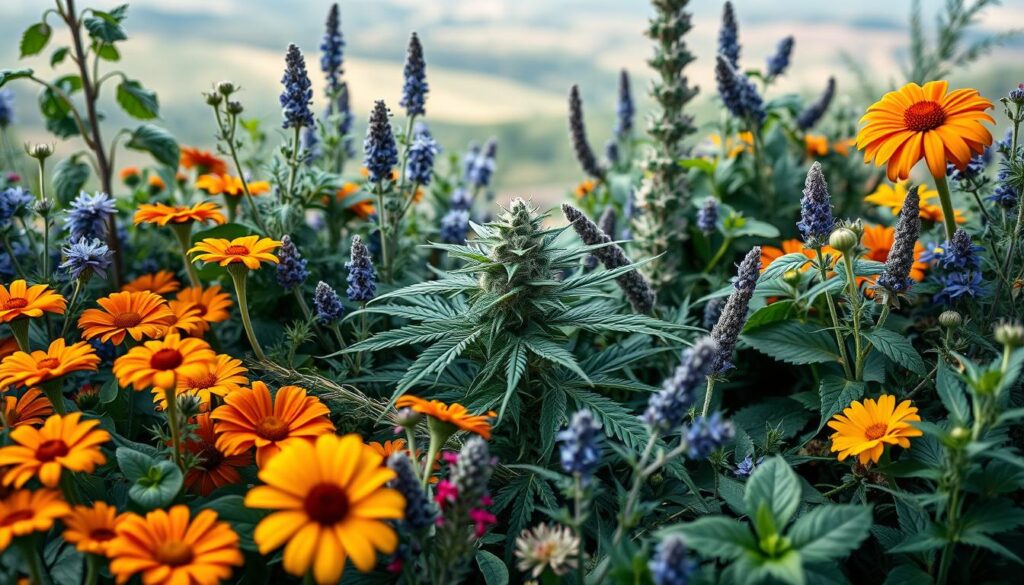 cannabis companion plants
