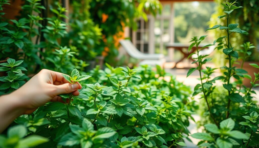 caring for mint plants