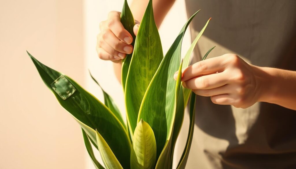 caring for snake plants