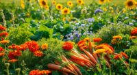 carrot companion plants