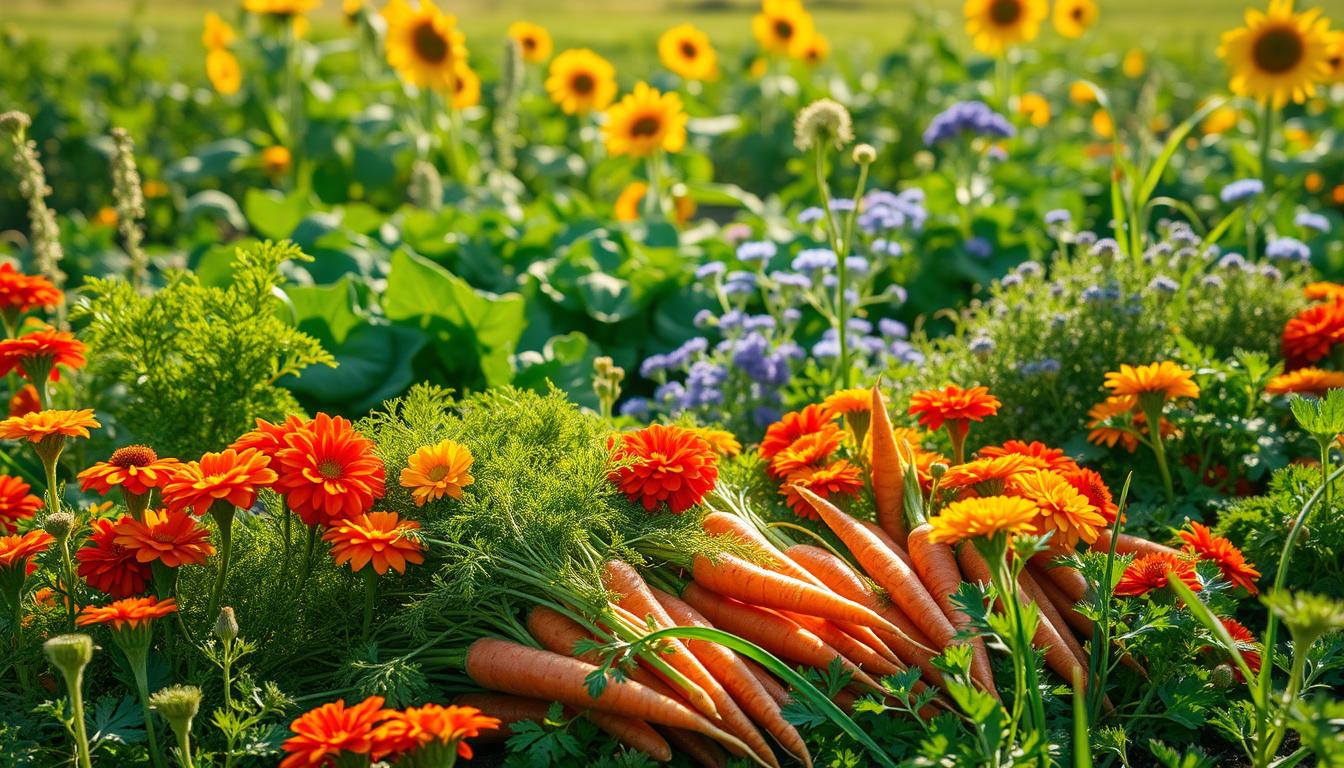 carrot companion plants