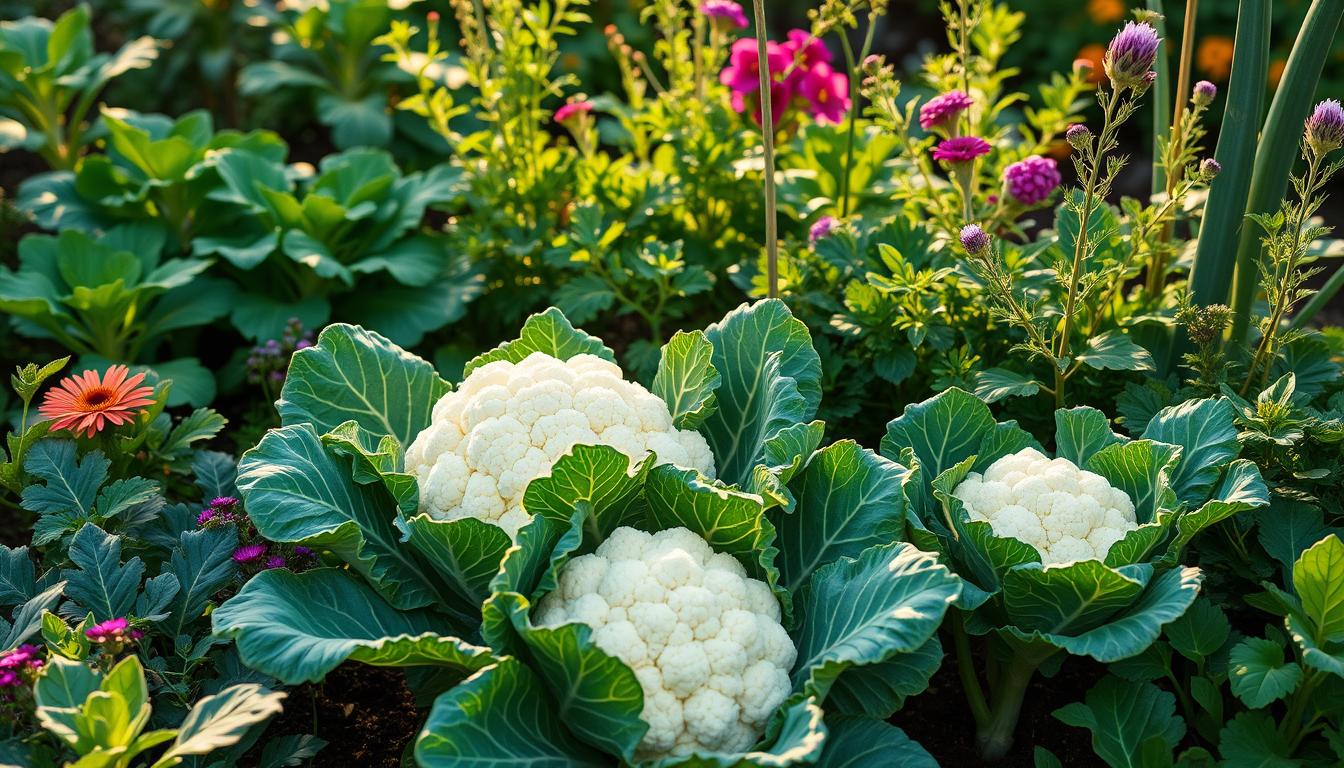 cauliflower companion plants