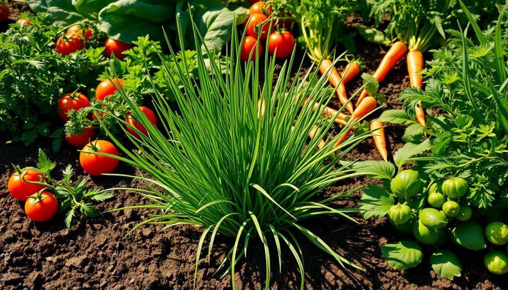 chives plant companions