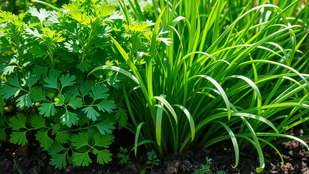 chives attract beneficial insects