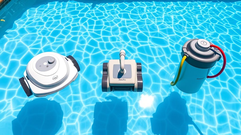 choosing pool cleaner features
