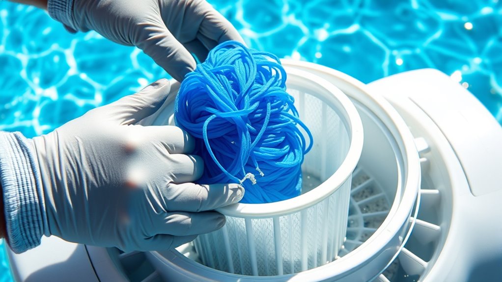 clean filters replace socks