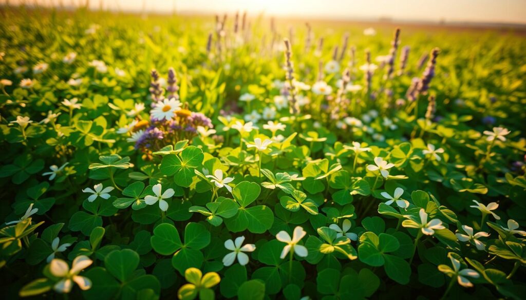 clover companion plant