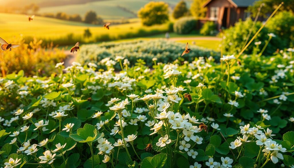 clover companion plant benefits