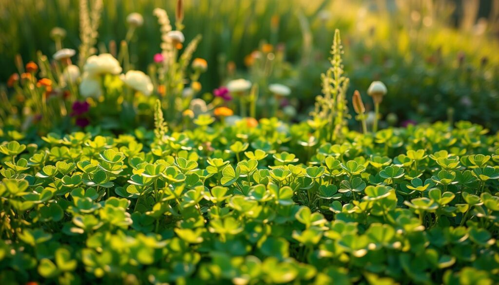 clover companion plant benefits