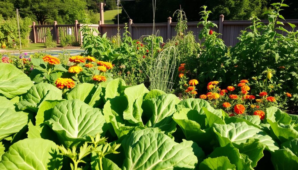 collard greens companion planting benefits